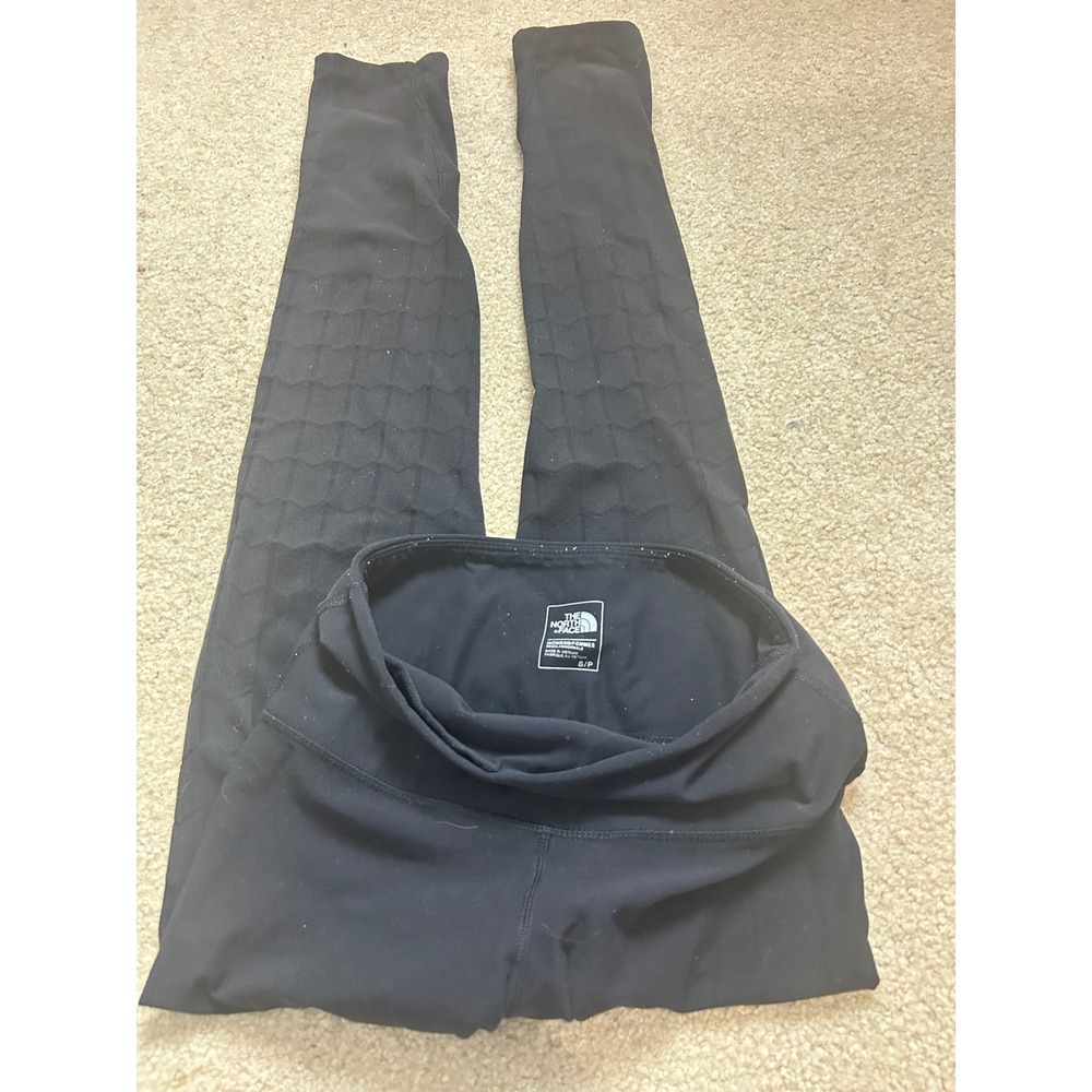 The North Face Womens Black Geometric Pattern Leggings Size S P
